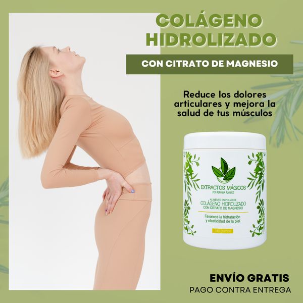 ✨ Exclusivo Colágeno Hidrolizado 100% Natural ENVÍO GRATIS - Wabily Shop