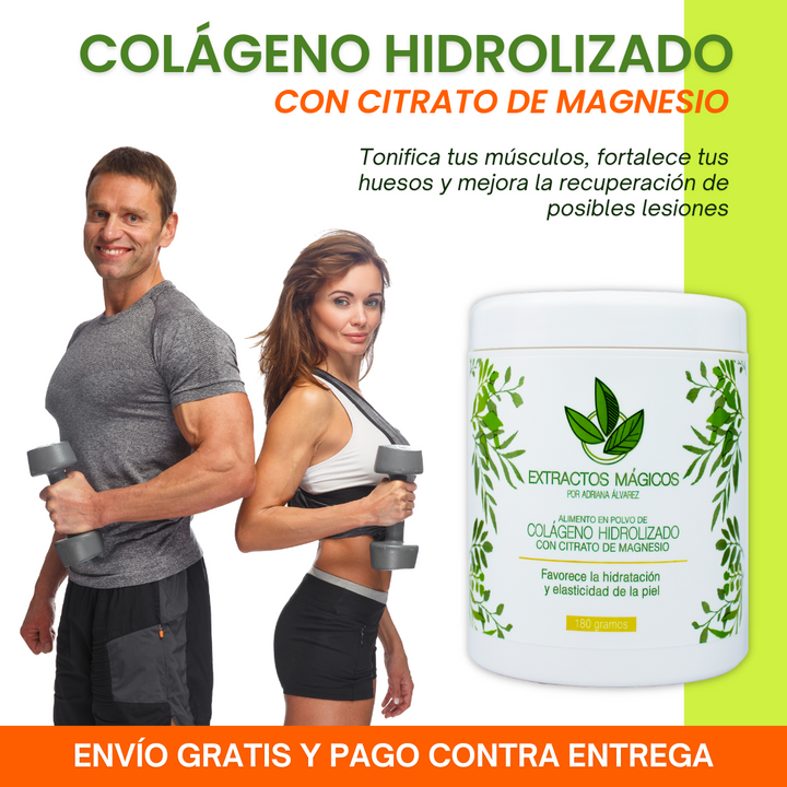 ✨ Exclusivo Colágeno Hidrolizado 100% Natural ENVÍO GRATIS - Wabily Shop